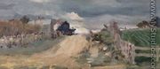 Road and Stormy Sky, Eltham - Walter Withers