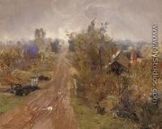 Road and Cottage, Heidelberg - Walter Withers