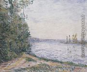 La Seine près de By - Alfred Sisley
