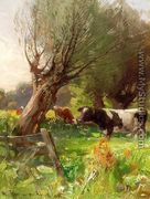 Grazing Cows - Roman Kochanowski