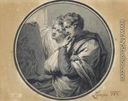 Painter Studying his Work - Johann Baptist the Elder Lampi
