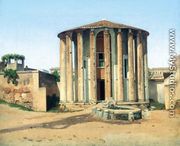 Temple of Vesta, Rome (Vestatemplet i Rom) - Christoffer Wilhelm Eckersberg