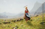 Returning from the Fields (Tilbake fra marken) - Hans Dahl