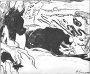 Washerwomen II - Paul Gauguin