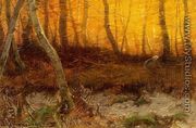 In the Forest at Sunset - Roman Kochanowski