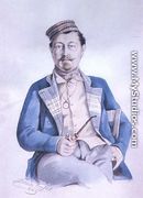 Portrai of Count Adam Potocki - Juliusz Kossak