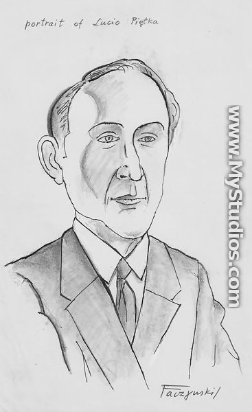 Portrait of Lucio Pietka - Jerzy Faczynski