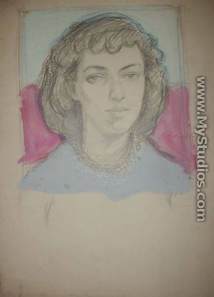 Unfinished Portrait of a Woman - Jerzy Faczynski