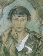 Portrait of Anna Rydel - Stanislaw Ignacy Witkiewicz (Witkacy)