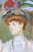 Portrait of a Lady in a Hat - Jacek Malczewski