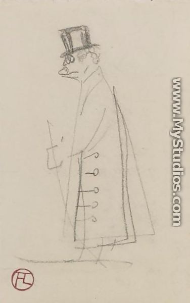 Gabriel Tapie de Celeyran - Henri De Toulouse-Lautrec