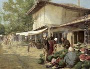Water Melon Seller (Le vendeur de pastèques) - Viktor Schramm