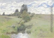 Landscape with a Wet Meadow - Roman Kochanowski