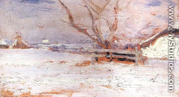 Winter Landscape I - Jan Stanislawski