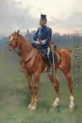 Soldier on Horseback (Jinete de caballeria de Estado Mayor) - Jose Cusachs y Cusachs