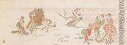 Gathering Herbs - Katsushika Hokusai