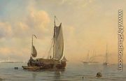 Shipping off the Coast - Petrus Paulus Schiedges