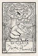Ex Libris of Jerzy Panek - Jozef Gielniak