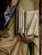 St. Paul, detail of the Book of Epistles, from the Sant'Emidio polyptych, 1473 - Carlo Crivelli