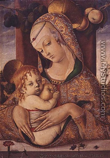 Virgin and Child, c.1480 - Carlo Crivelli