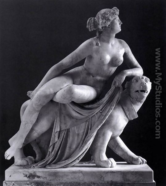 Ariadne on the Panther (front view) - Heinrich Dannecker