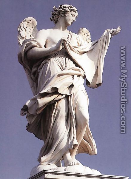 Angel with the Sudarium - Cosimo Fancelli