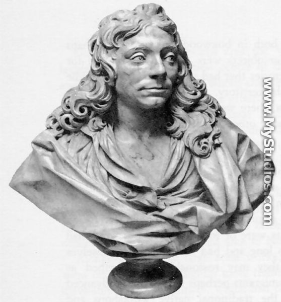 Bust of Sir Christopher Wren - Edward Pearce