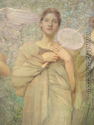 The Days [detail #1] - Thomas Wilmer Dewing
