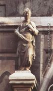 Prophet (left of the Porta della Mandorla) - Donatello