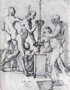 Male And Female Nudes - Albrecht Durer