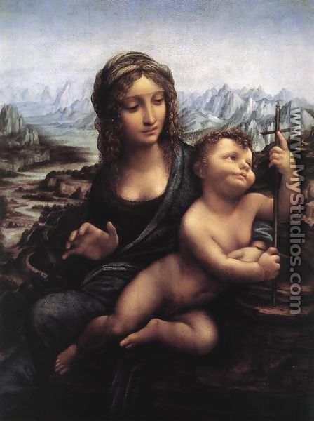 Madonna with the Yarnwinder - Leonardo Da Vinci