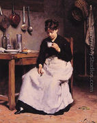 A Cup of Coffee - Victor-Gabriel Gilbert