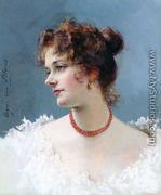Portrait of a Lady - Eugene de Blaas