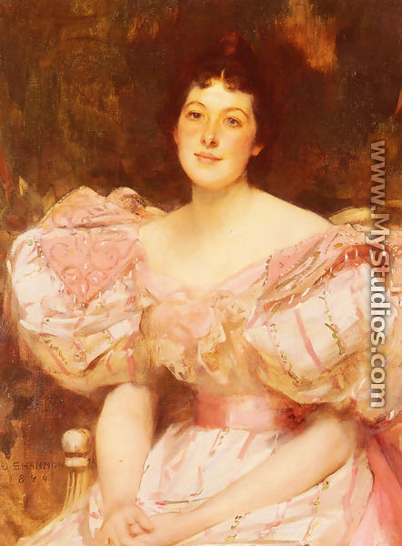 Portrait Of A Lady I - James Jebusa Shannon