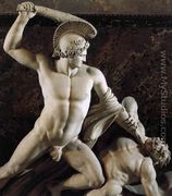 Theseus and the Centaur (detail) - Antonio Canova