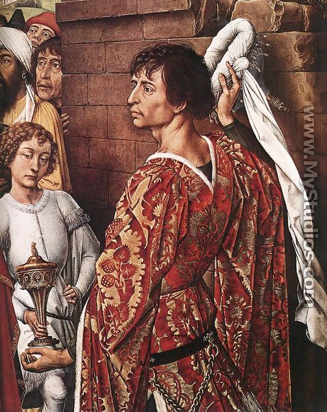 Adoration of the Magi - detail I - Rogier van der Weyden