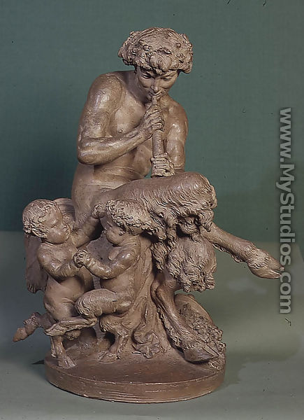 Group of Satyr and Fauns - Clodion