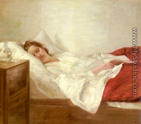 Asleep - Carl Vilhelm Holsoe