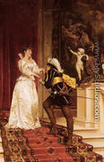 The Cavalier's Kiss - Charles Joseph Frederick Soulacroix