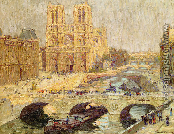 Notre Dame, Paris 1914 - Terrick Williams