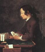 The House of Cards II - Jean-Baptiste-Simeon Chardin