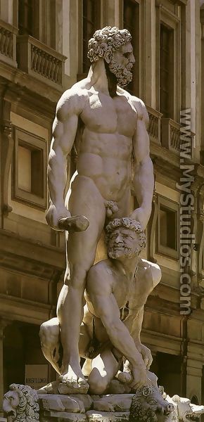 Hercules and Cacus - Baccio Bandinelli