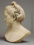 Ideal Female Heads [detail #2] - Jacques-Augustin Pajou