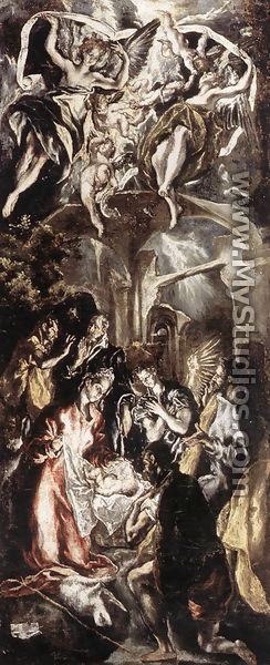 Adoration of the Shepherds - El Greco (Domenikos Theotokopoulos)
