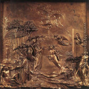 Adam and Eve in the Garden of Eden - Lorenzo Ghiberti