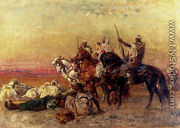 The Halt In The Desert - Henri Emilien Rousseau