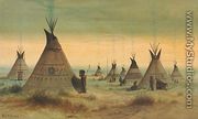 Indian encampment - Astley David Middleton  Cooper