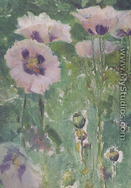 Lavender poppies - Walter Gay