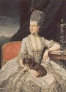 Archduchess Maria Christine Habsburg-Lothringen (1742-98), daughter of Empress Maria Theresa of Austria (1717-80) and Emperor Francis I of Austria (1742-98), 1776 - Johann Zoffany