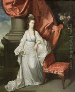 Lady Grant, Wife of Sir James Grant, Bt., 1770-80 - Johann Zoffany